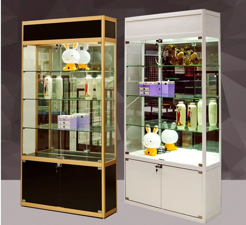 Retail Display Lighted Glass Tower Showcase Buy Glass Tower Showcase,Lighted Glass Tower