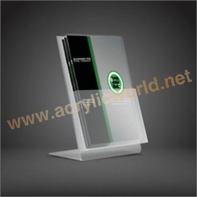 Acrylic Menu Sign Holder/rotating Menu Stand/free Base Menu Stand - Buy ...