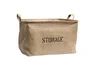 Medium or Large Jute Storage Bin for Toy Storage - Storage Basket for organizing Baby Toys, Kids Toys, Baby Clothing,