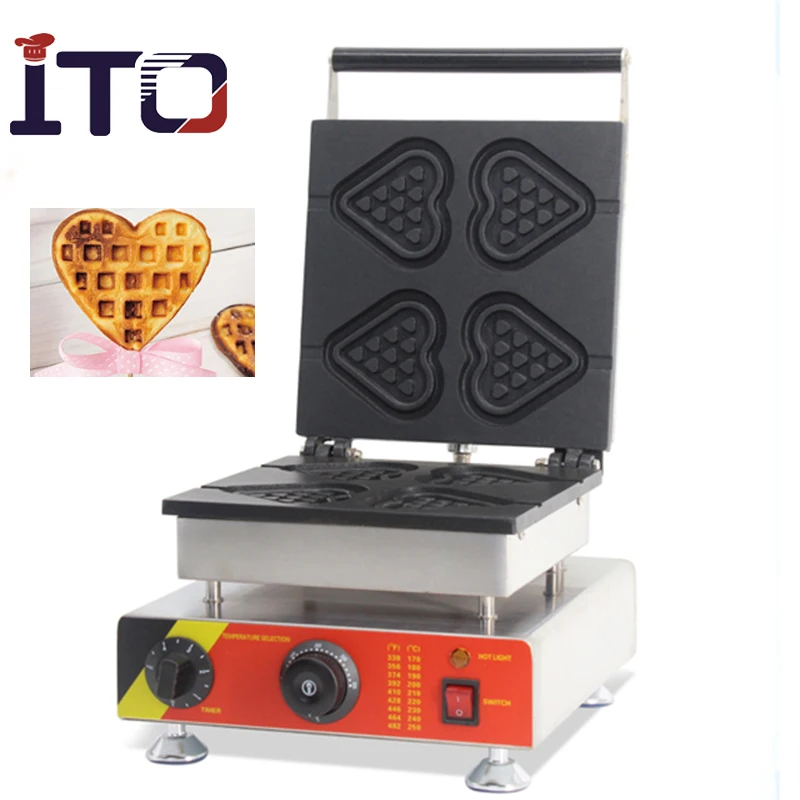 Factory Price Professional Waffle Maker Machine Heart Shape Waffle