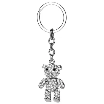 Product llavero Hacer Buy Máquina On Cristalino Juguete Pom Del De Juguete Llavero Diseño Para Anillo llavero Moderno Oso Llavero jq3AR54L
