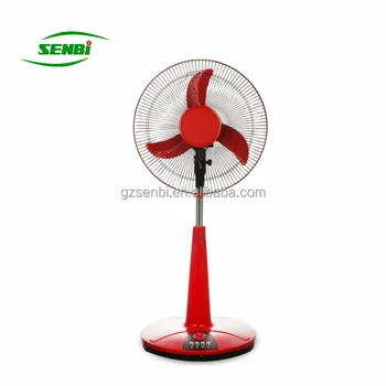 16 Inch Solar Dc Stand Air Cooler Pedestal Fan Brand Electric With Timer