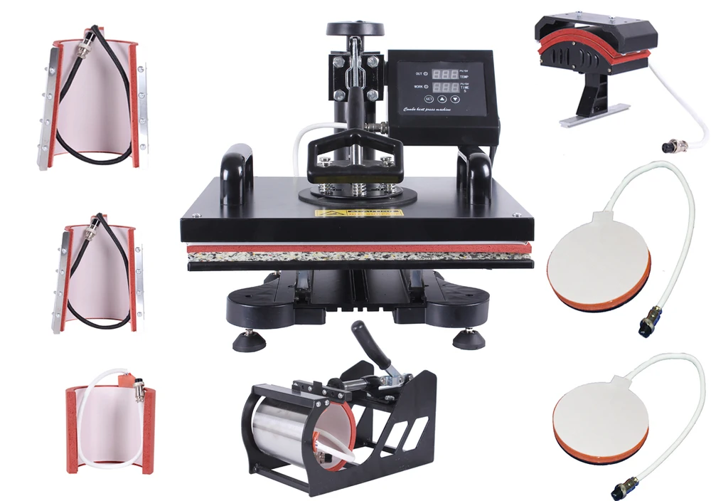 8 in 1 combo heat press