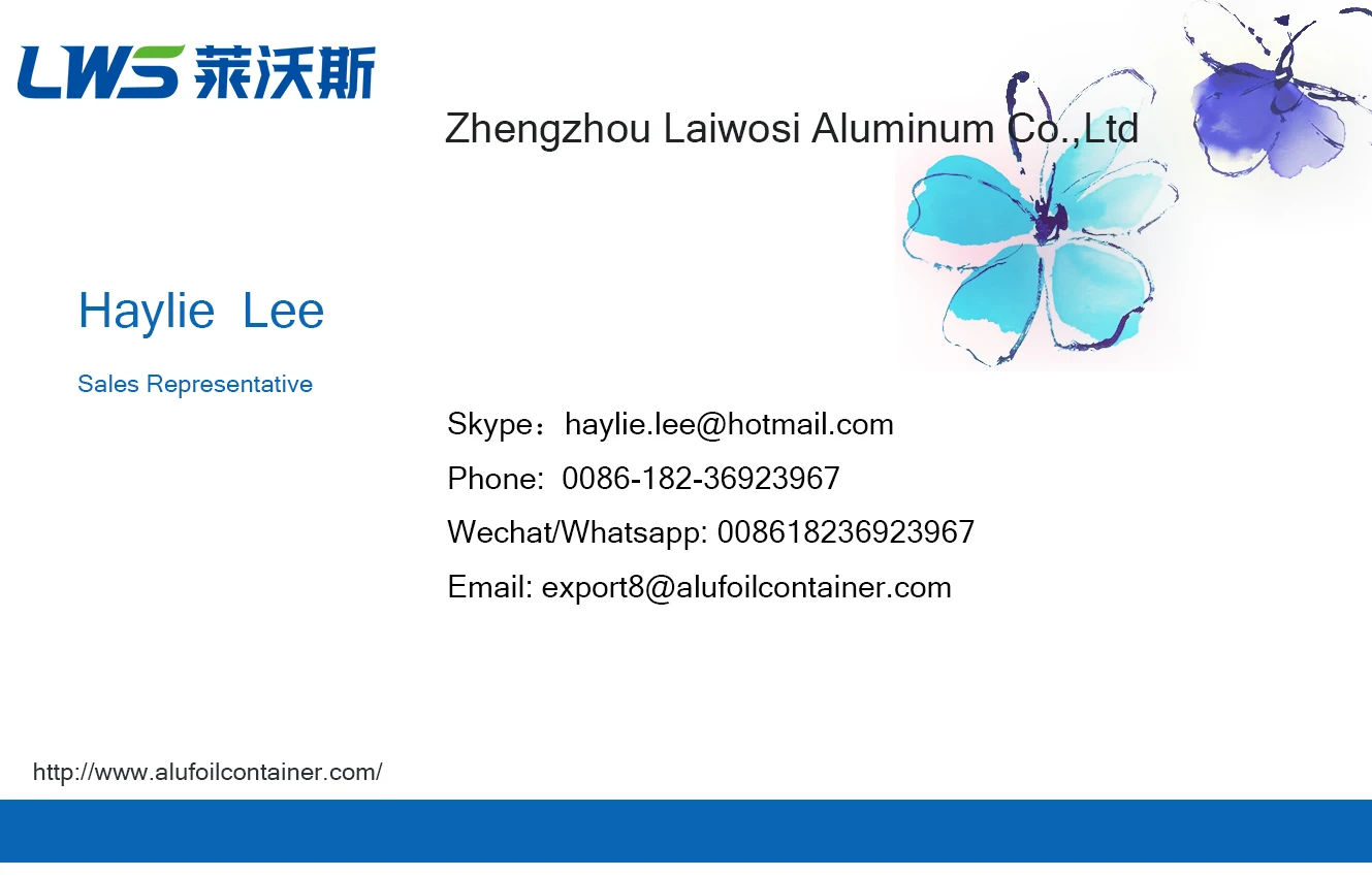 Colorful Aluminum Foil Airline Food Container/Tray