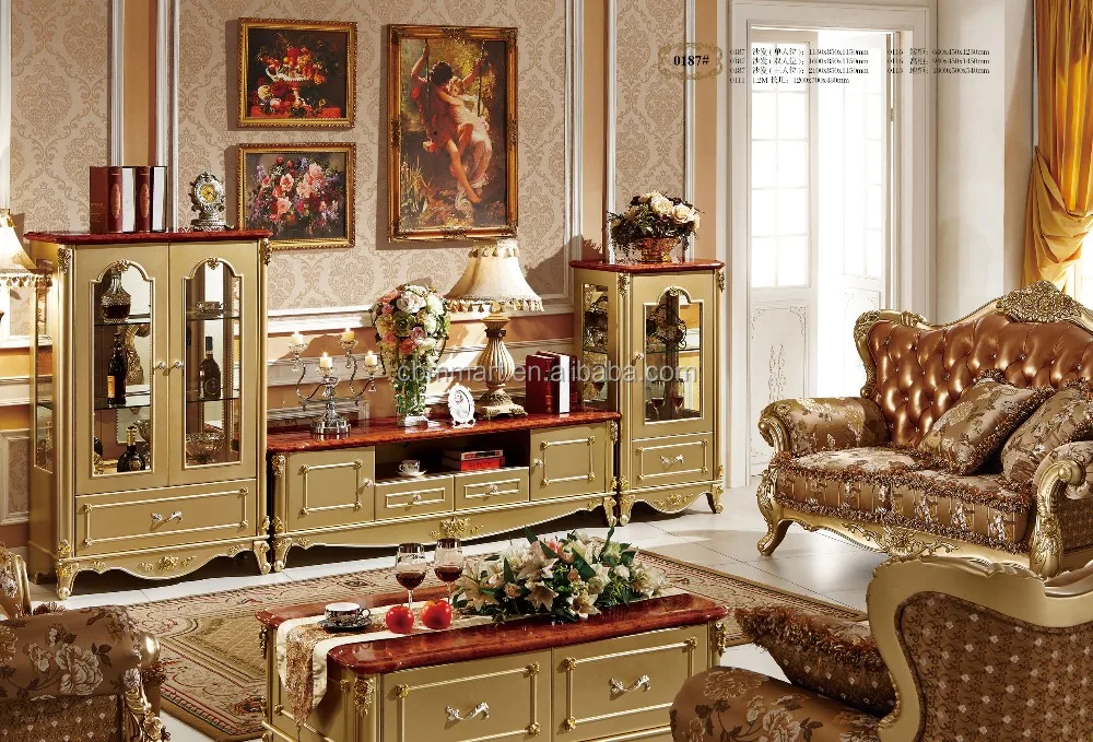 Luxury French Style Living Room Furniture Sofa And Buy Living Room Furniture,Living