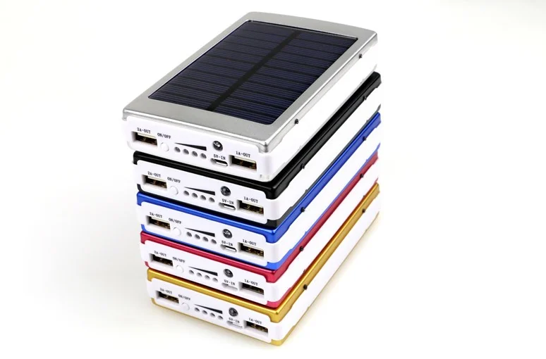 Technology Portal Solar 10000 Mah Power Bank With Dual Solar Panel 