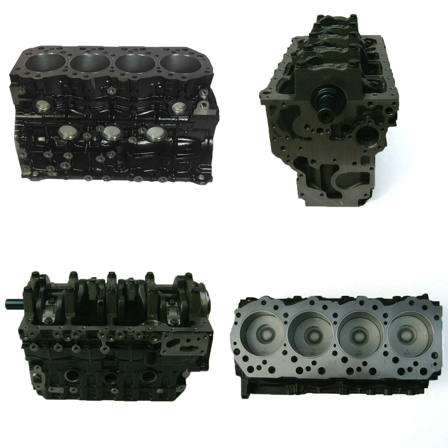 New Long Cylinder Block 4jh1 4jh1t 4jh1tc 4jh1tc Engine Block Used On