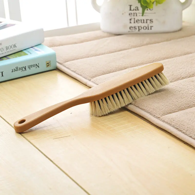 Plastic Horse Hair Soft Bristle Cleaning Brush For Suit Leather Coat