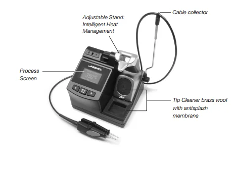 JBC CP-2HE Micro Tweezers Soldering Station for for small and medium SMD components