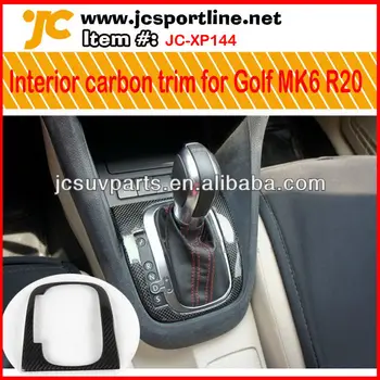Osir Style Carbon Fiber Interior Dashboard For Vw Golf Mk6 R20 Gear Knob Cover Auto Steering Room Decoration Buy Interior Dashboard For Vw Golf
