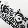 Coloured polyester crochet insert lace galloons insert scalloped lace trims for women's Tank Tops