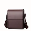 Popular Vertical Design Hard Messenger Bags Cowhide Genuine Leather Men Shoulder Bags for Office online shopping alibaba