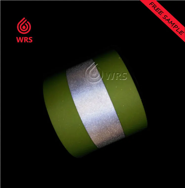 Fluo Yellow Flame Fire Retardant Warning Reflective Safety Cotton Tape