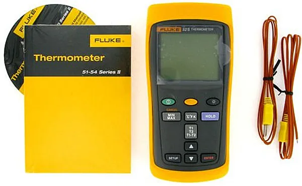 Fluke 54 Series II B Digital Thermocouple Thermometer