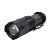 Jialitte F073 3W mini Black Light Torch 3 mode 365nm Zoomable UV LED flashlight for forged inspection file verification
