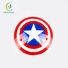 Round plastic polycarbonate captain America shield from Marvel's The Avengers