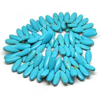 turquoise teardrop beads