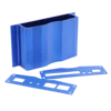 Custom color anodized tubular shape aluminum pcb housing for electrical box