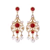 Trendy Fashion Jewelry Lady's Earrings Compound Classical and Elegant Atmospheric Pearl Earrings