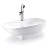 acrylic solid surface resin stone bathtub large free standing bath tubs