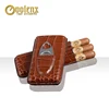 New trending hot products 3 Finger Cigars leather luxury small cigar case bag