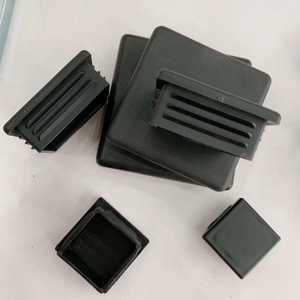 4x4 Fence Post Cap Single Pack Black Powder Coated Steel Mailbox Piling