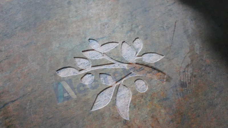 China AccTek brand 9015 size stone  marble cnc engraving machine price