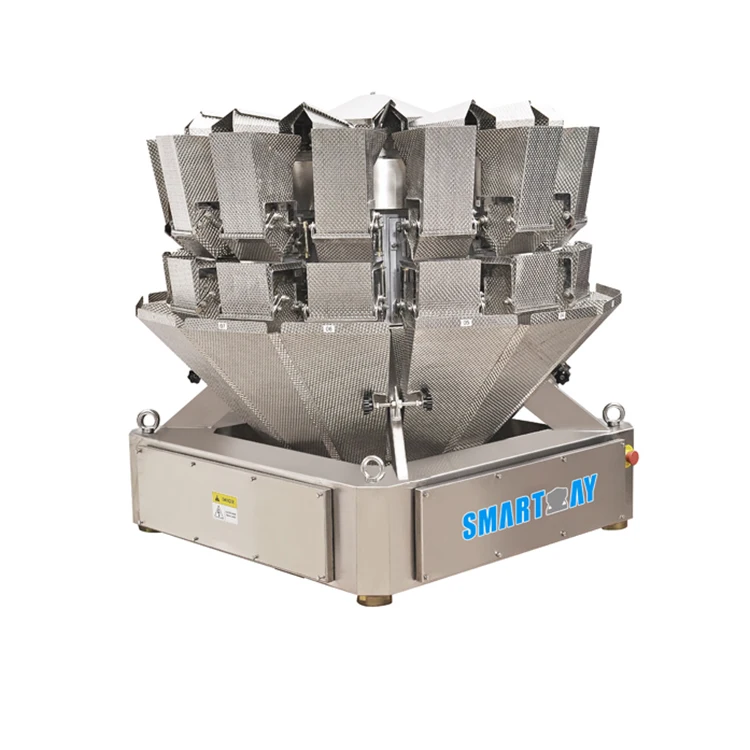 2.5L dimpled plate 14 head multi head weigher