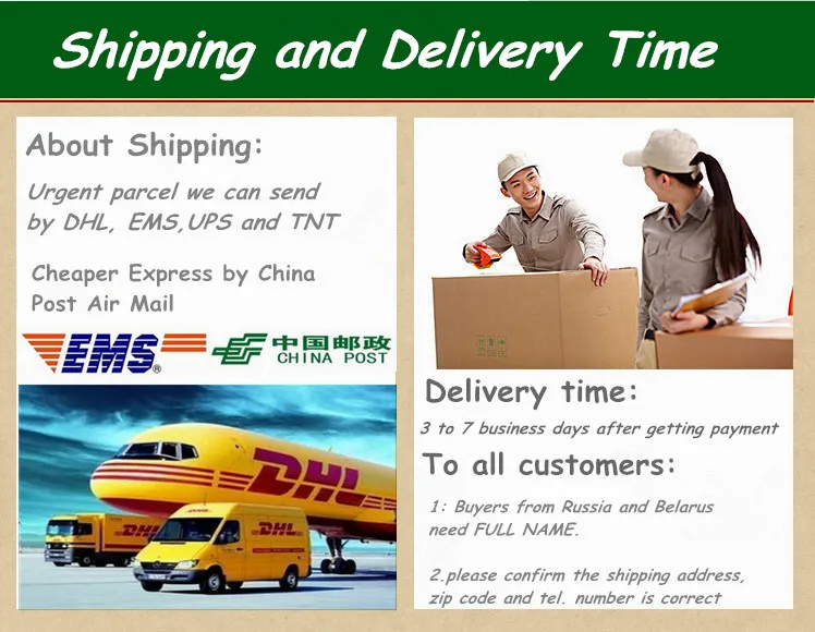 shipping and delviery