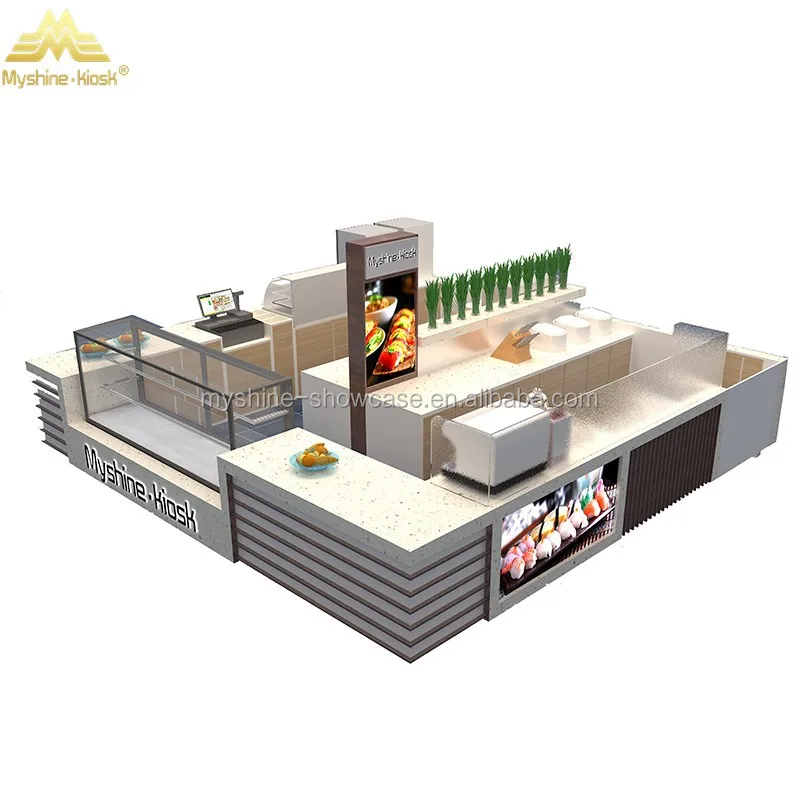 Commercial 3d Design Mobile Food Kiosk Ice Cream Buy Kiosk Ice Cream