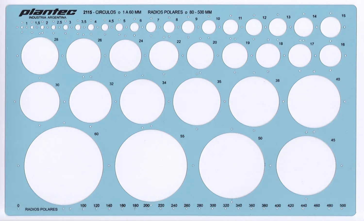 Home & Kitchen 1 to 35mm Metric Circle Circles Shapes Figure Drawing