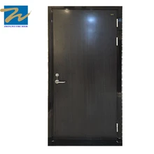 ضمان الجودة 60 دقيقة حريق الصلب خشبية الباب السكنية والمكاتب حريق أبواب دخول