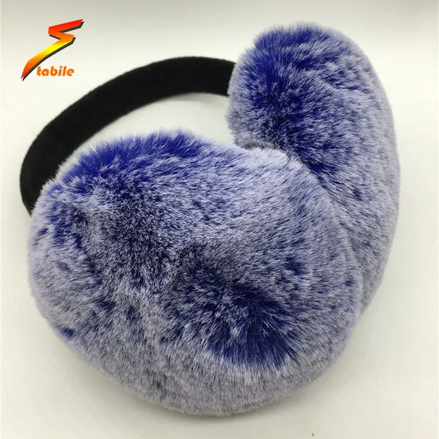 Beer Bar Gourmet Bread France Winter Earmuffs Ear Warmers Faux Fur Foldable Plush Outdoor Gift