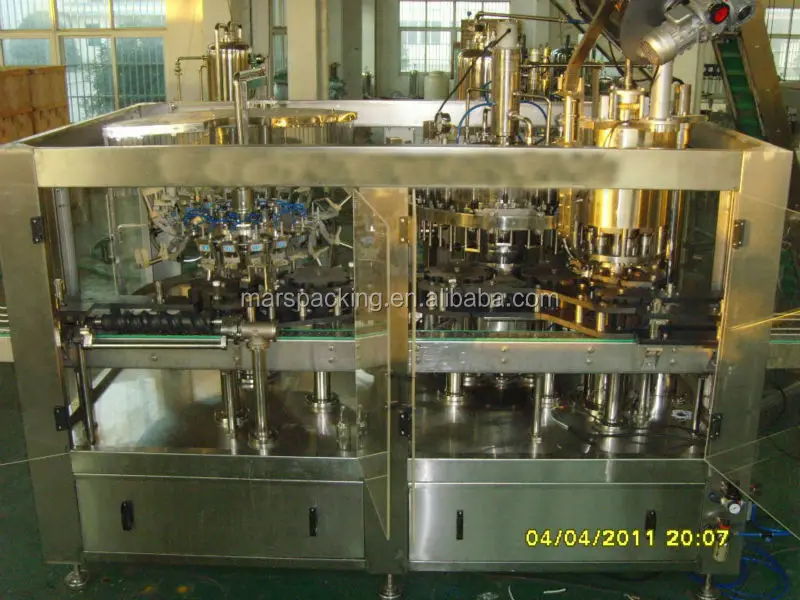 BCGF14-12-4 glass bottle beer filler