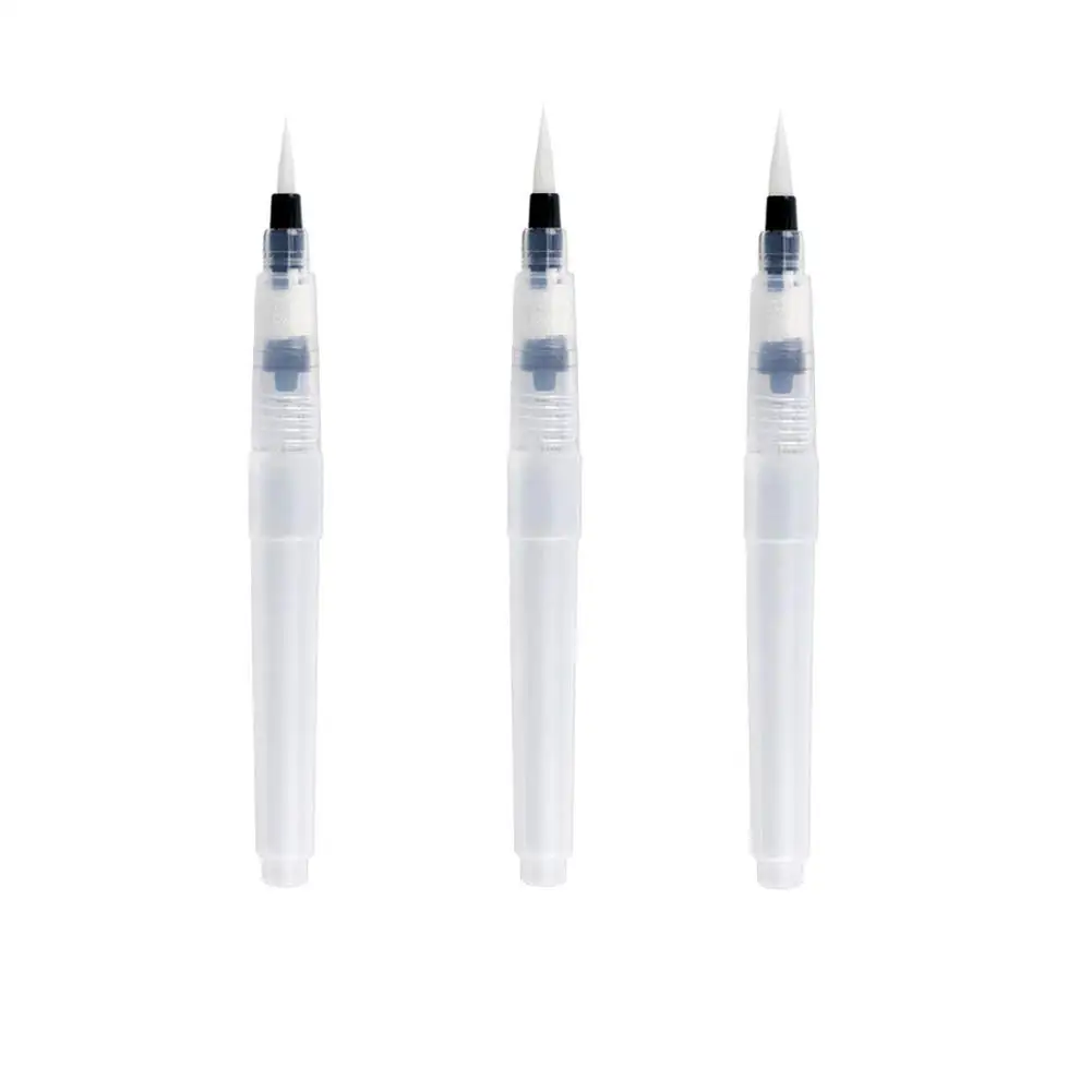 KINREX 3 Piece Water Brush Pen Set White Water Ink Pen