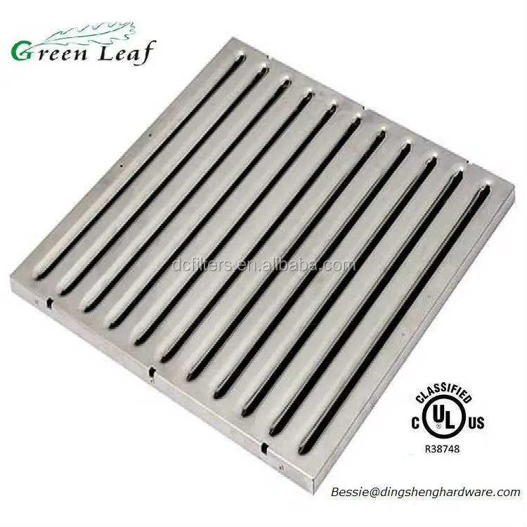 Ul Listed Aluminum Type M Kitchen Hood Baffle Grease Filter Buy Ul