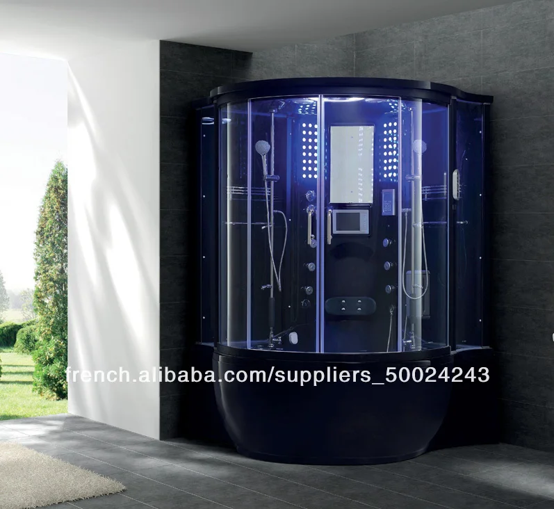 prix jacuzzi douche chambre intérieure cascades de verre multi