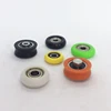 Precision Nylon plastic roller Pulley Wheel with V groove Guiding Pulley for Rail Sliding window