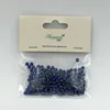 evil eye resin beads 5mm blue & black color