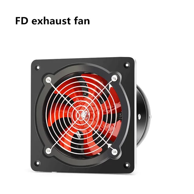 Oumefar Iron Material Exhaust Fan Good Exhaust Performance Removable Style for Bedroom for Improving Air Quality