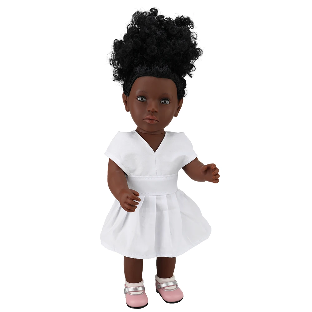 black tpe doll