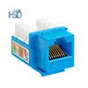 Amp Modular Jack Rj45 Cat 5 Cat5 Jacks Link Monoprice Cat5e rj45 Female Connectors Punch Down Keystone Punch-down modular jack