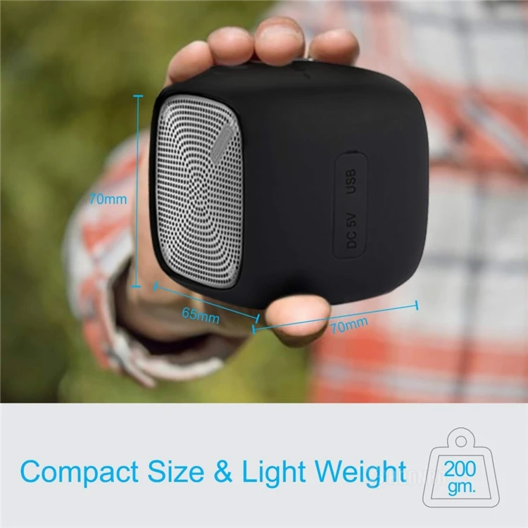 Wireless Colorful Silicon Cover Case Waterproof Bluetooth Speaker - ANKUX.COM