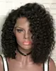 High quality spring curl full lace wig virgin human hair short spring curls wigs