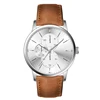 Day/Date/Dual Time Multifunction Stainless Steel Back Men Watch