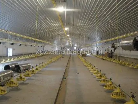 Prefabricated steel structure Poultry House/Farm Poultry Shed