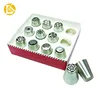 Stainless steel 304 plain cake piping tip cake nozzle muffin bake ware sets