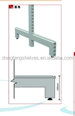 HOT Acrylic Supermarket Gondola