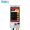 interactive restaurant ordering system computer kiosk stand with camera