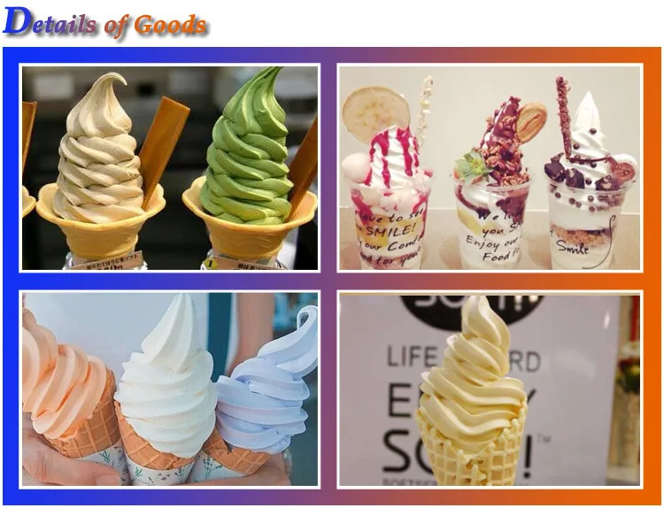 Commercial soft serve ice cream machine/Vertical Frozen Yogurt 3 Flavor Soft Ice Cream Machine